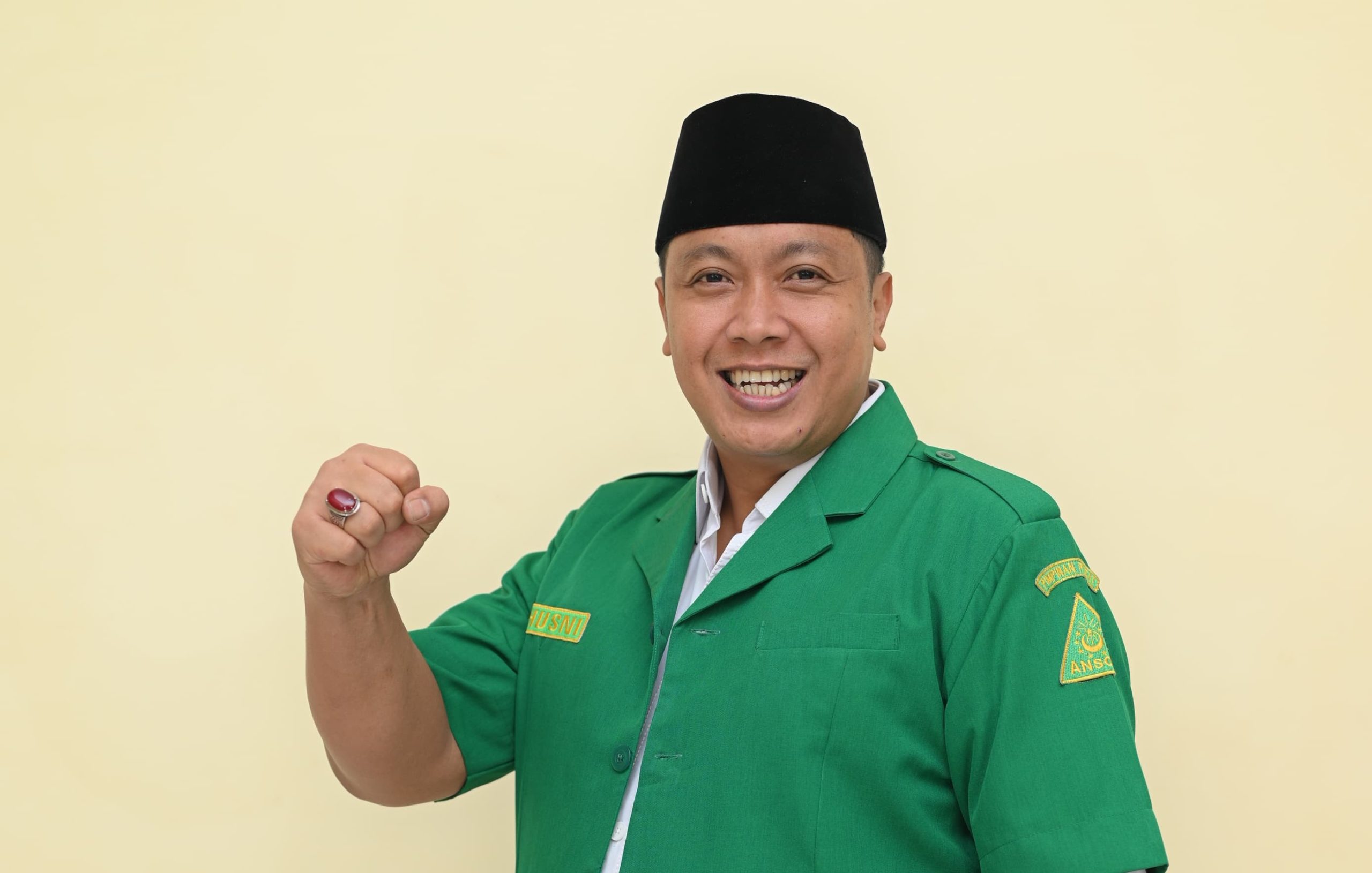 Foto : Chusni Mubarok Ketua DPC Gerindra Kab Malang, calon bupati Malang