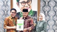 Foto : Sanusi terima surat rekomendasi dari DPP PKB