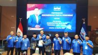 Foto : Penyerahan rekomendasi dari partai Demokrat untuk Gunawan dan Umar Usman